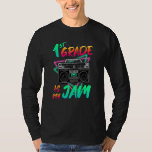 Camiseta 1º Ano É Minha Paixão Caixa de Som Vintage Anos 80