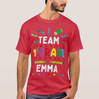 Camiseta 1º Dia Da Equipe 1rua - Emma Funny Gr