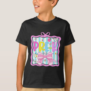 Camiseta 1º Dia Do Pré-jardim De Infância Préppy Ck Para A 
