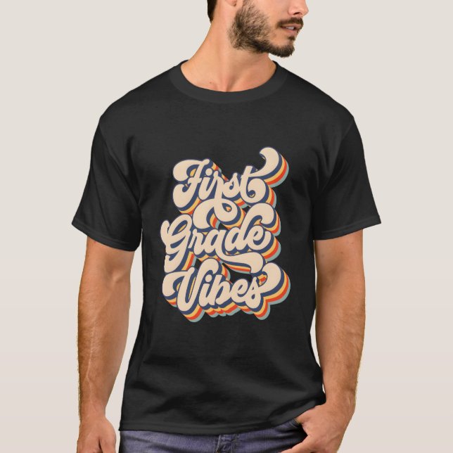 Camiseta 1º Grau S De Volta À Escola 1 Equipe Da Rua 1Rua D (Frente)