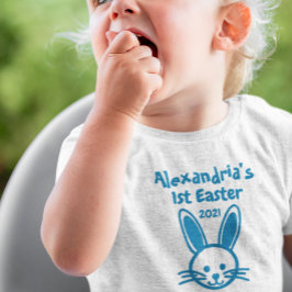 Camiseta 1º Páscoa do Bebê