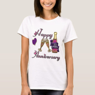 Camiseta 10º. Aniversário