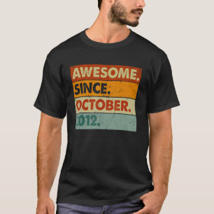 Camiseta 10º Aniversário 10 Anos Espetacular Desde outubro