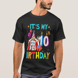 Camiseta 10º aniversário Circo 10 anos