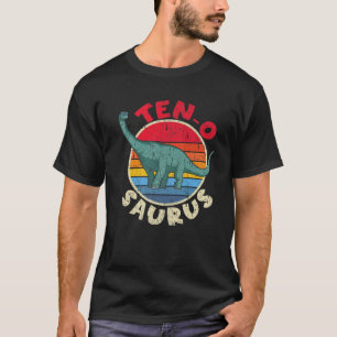 Camiseta 10º Aniversário Dez O Surus I Brachiosaurus I Fami