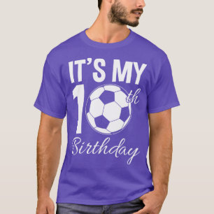 Camiseta 10º Aniversário do Futebol