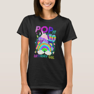 Camiseta 10º Aniversário Pop de Brinquedos Fidget
