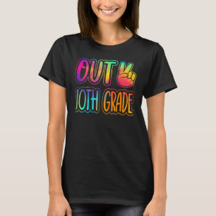 Camiseta 10º Graduação da Paz no 10º ano no último dia