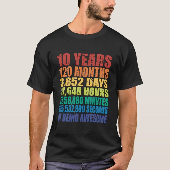 Camiseta 10º por 10 (Frente)