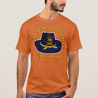 Camiseta 10º Regimento de Cavalaria com Soldados Cav Hat Bu