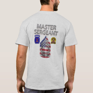 Camiseta 10º Sargento-Mestre da Divisão de Montanha