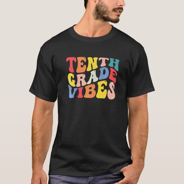 Camiseta 10º Vibrações da Décima Série Professor Volta às A (Frente)
