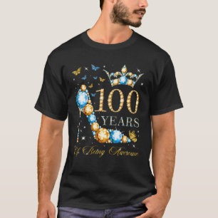 Camiseta 100º Aniversário 100 Anos De Espanto 100 Anos