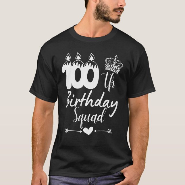 Camiseta 100º Aniversário Mulheres do Partido Esquadrão Hom (Frente)