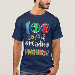 Camiseta 100º Dia da Escola 100 Dias de Amizade