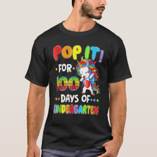 Camiseta 100º Dia Da Escola 100 Dias De Jardim De Infância 