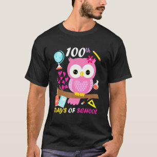 Camiseta 100º Dia Da Escola 100 Dias Mais Inteligente De Co