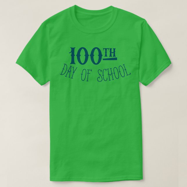 Camiseta 100º Dia da Escola 31 (Frente do Design)