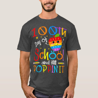 Camiseta 100º Dia Da Escola E Ainda A Prende 100 Dias A