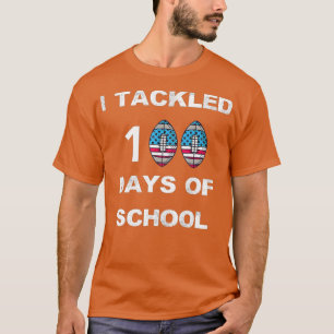 Camiseta 100º Dia da Escola Eu Abordei 100 Dias De Escola (