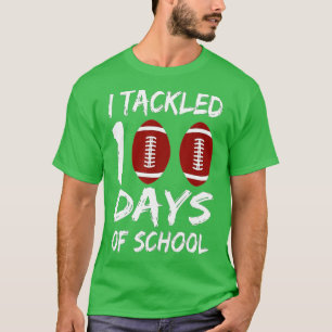 Camiseta 100º Dia da Escola Eu Abordei 100 Dias De Escola (