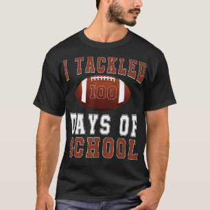Camiseta 100º Dia da Escola Eu Abordei 100 Dias De Escola (