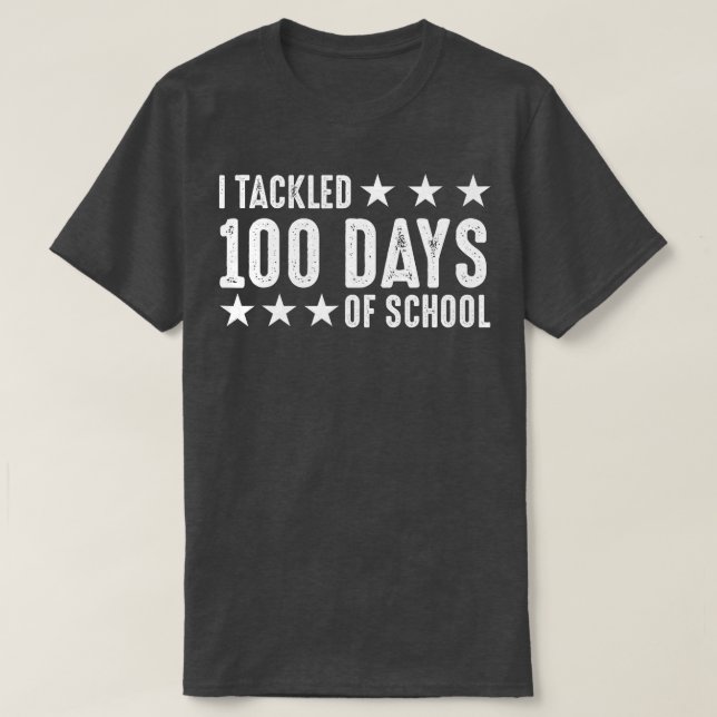 Camiseta 100º Dia da Escola - Eu Envolvi 100 Dias De Escola (Frente do Design)