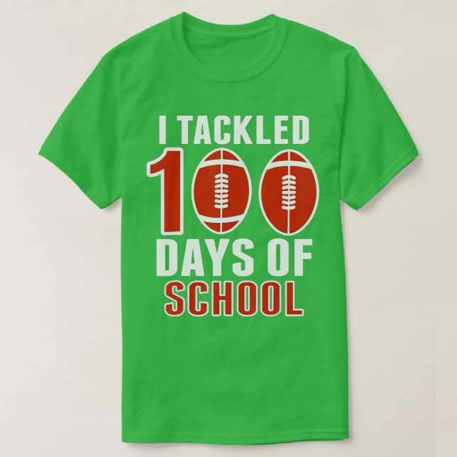 Camiseta 100º Dia da Escola - Eu Envolvi 100 Dias De Escola (Frente do Design)