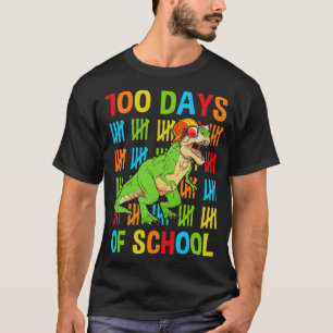 Camiseta 100º Dia da Juventude em Dinossauro Escolar