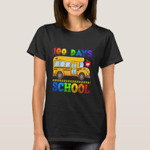 Camiseta 100º Dia De Aluno Professores Crianças Meninos Gir