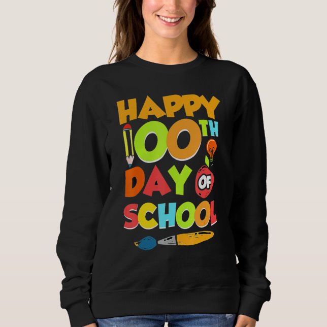 Camiseta 100º Dia De Aula Professor 100 Dias Mais Inteligen (Frente)