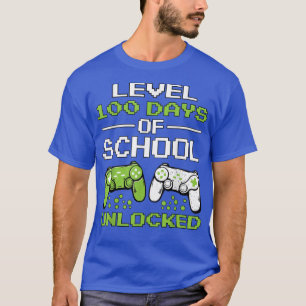 Camiseta 100º Dia De Crianças De Escola Meninas Para Jogado