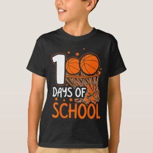 Camiseta 100º Dia De Escola Crianças Esqueleto 100 Dias De 
