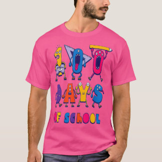 Camiseta 100º dia de melhor ideia de presente 100 dias de f