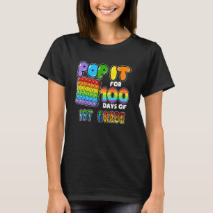 Camiseta 100º Dia De Pop Escolar 100 Dias De 1Rua Grau F