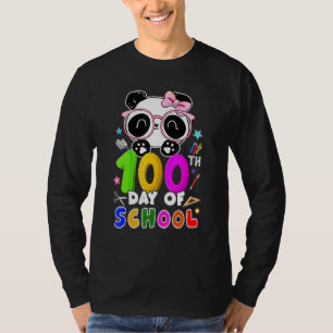 Camiseta 100º Dia De Professora De Aprendizagem Virtual Em