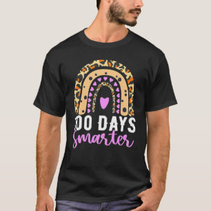 Camiseta 100º Dia De Professora Escolar 100 Dias Mais Intel