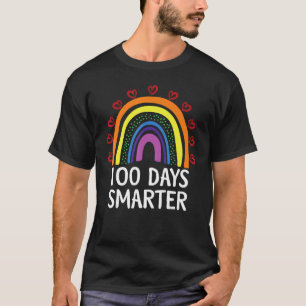 Camiseta 100º Dia De Professora Escolar 100 Dias Mais Intel