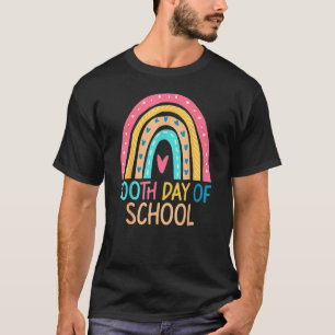 Camiseta 100º Dia De Professora Escolar 100 Dias Mais Intel