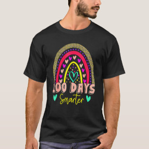 Camiseta 100º Dia De Professora Escolar 100 Dias Mais Intel