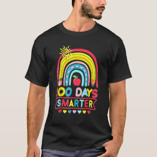 Camiseta 100º Dia De Professora Escolar 100 Dias Mais Intel