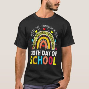 Camiseta 100º Dia De Professora Escolar 100 Dias Mais Intel