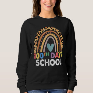 Camiseta 100º Dia De Professora Escolar 100 Dias Mais Intel