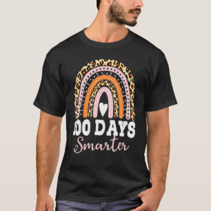 Camiseta 100º Dia De Professora Escolar 100 Dias Mais Intel