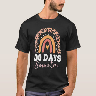 Camiseta 100º Dia De Professora Escolar 100 Dias Mais Intel