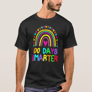 Camiseta 100º Dia De Professora Escolar 100 Dias Mais Intel