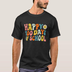 Camiseta 100º Dia De Professores Crianças 100 Dias Mais Int