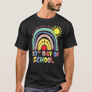 Camiseta 100º Dia De Professores Crianças 100 Dias Mais Int