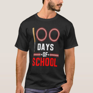 Camiseta 100º Dia de Professores Crianças Filho Feliz 100 