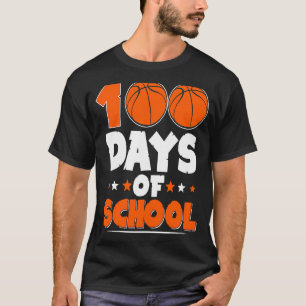 Camiseta 100º Dia de Professores de Basquete Escolares Estu